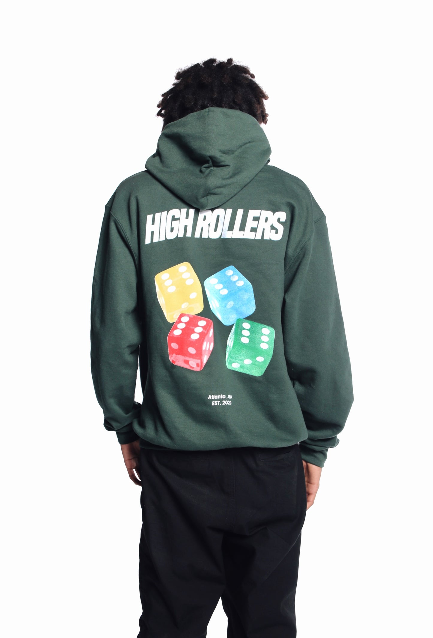 High Rollers Casino Dice Hoodie