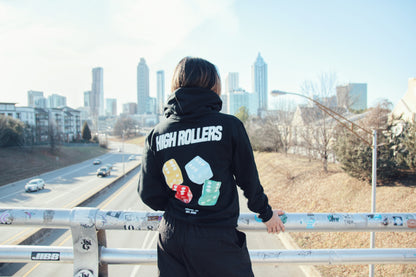 High Rollers Casino Dice Hoodie